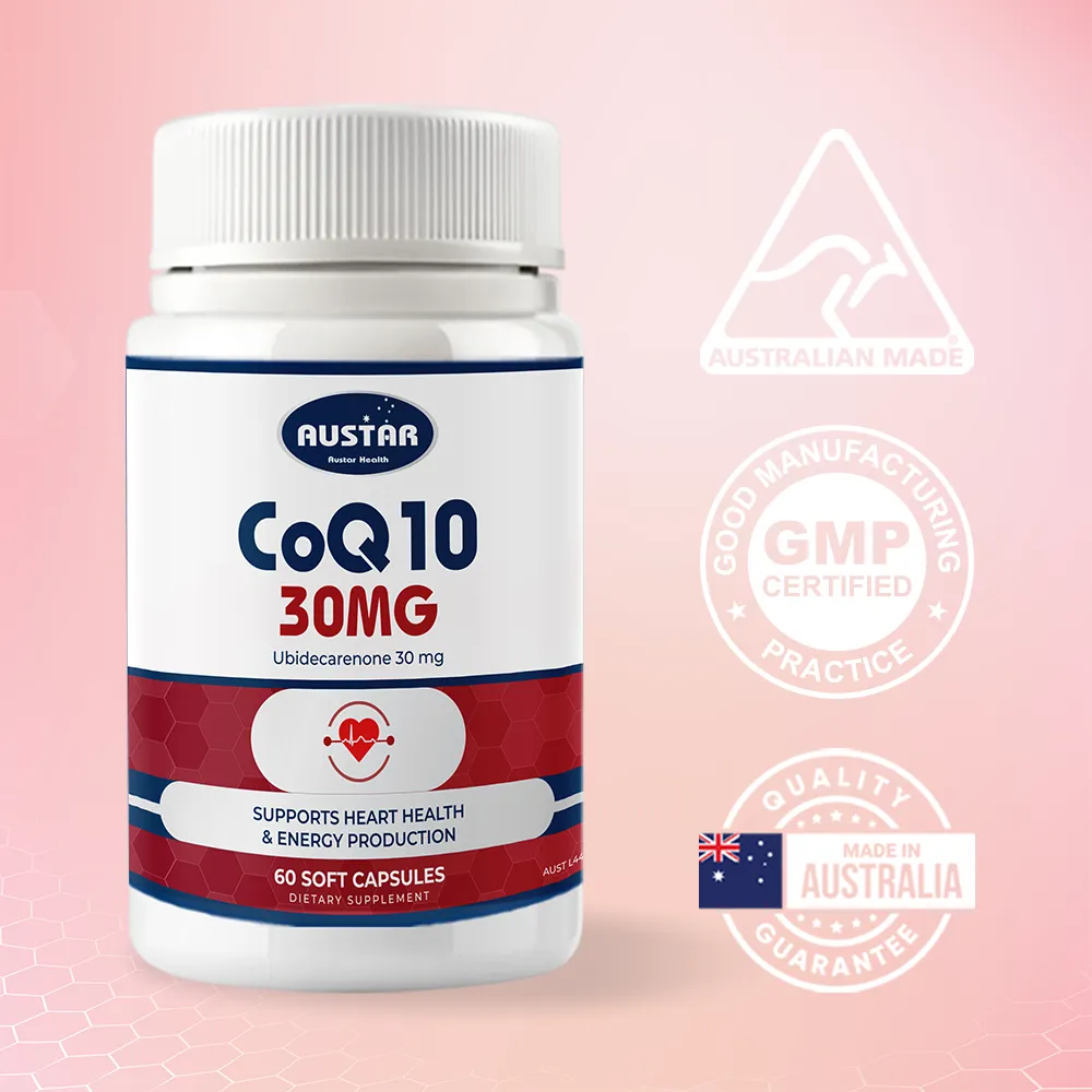 AUSTAR CoQ10 30mg - 60 Soft Capsules 2 AUSTAR CoQ10 30mg - 60 Soft Capsules - Image 2