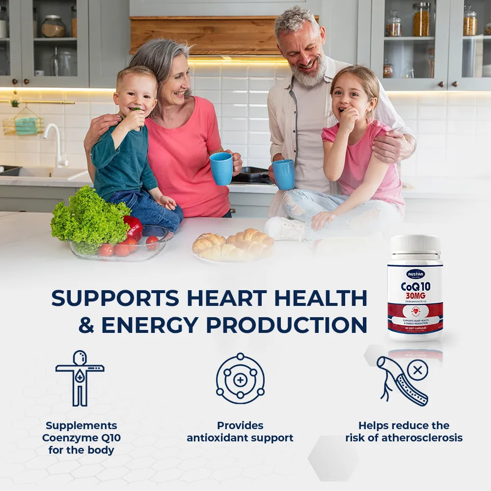 AUSTAR CoQ10 30mg - 60 Soft Capsules 4 AUSTAR CoQ10 30mg - 60 Soft Capsules - Image 4