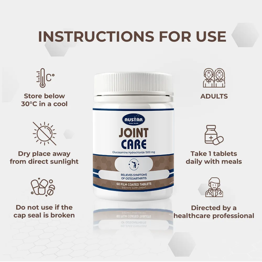 AUSTAR Joint Care - 60 Film Coated Tablets 5 AUSTAR Joint Care - 60 Film Coated Tablets - Image 5